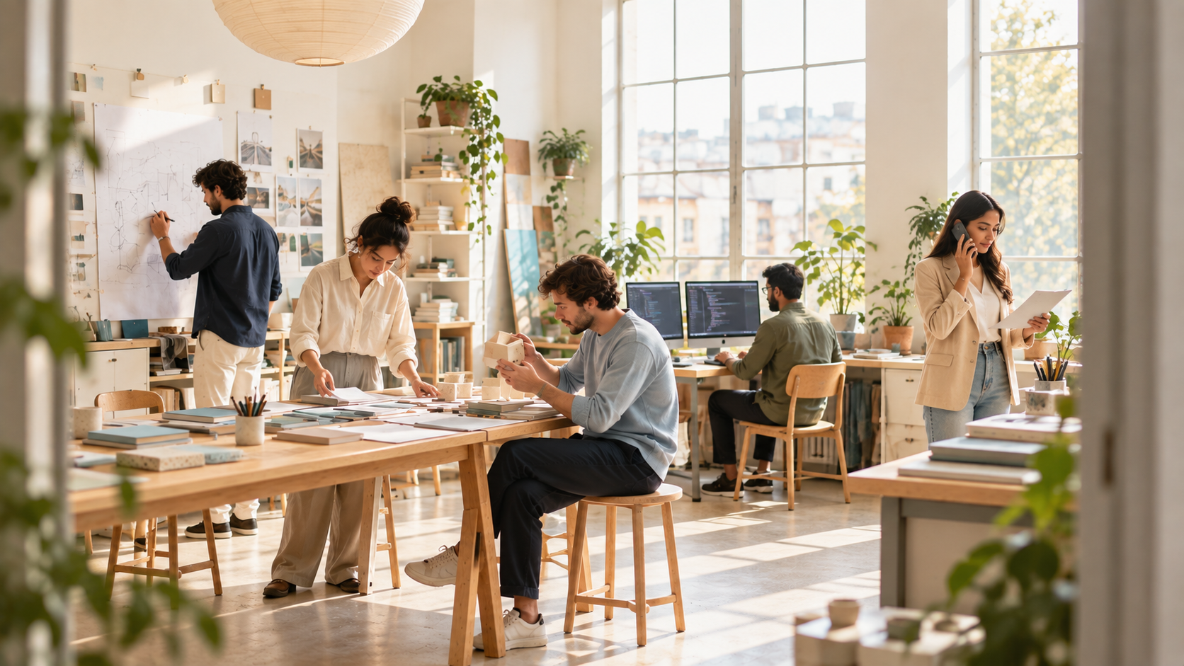 Strategy, creative and technology brought together around one table.