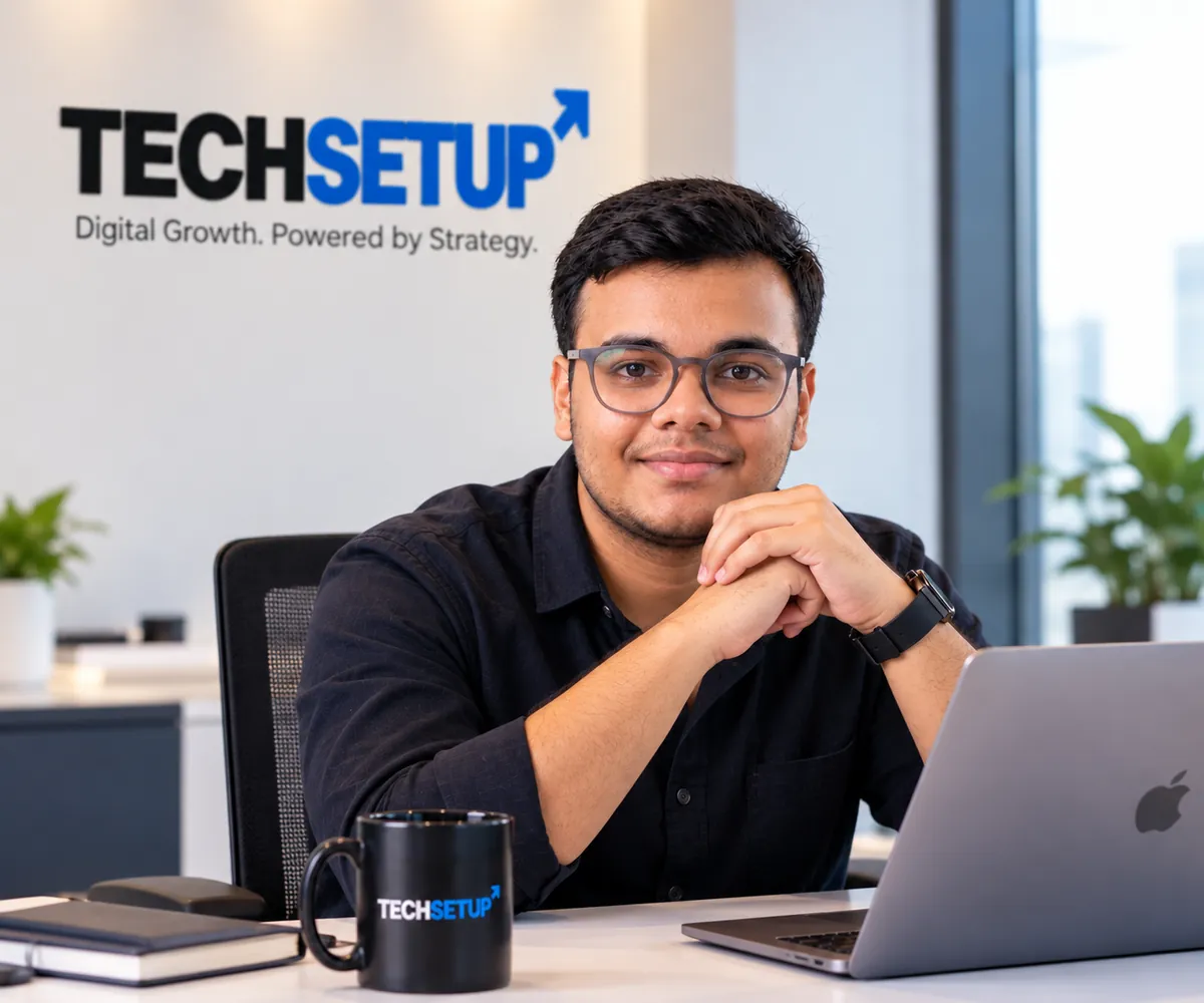 Daksh Verma, Co-Founder and Technology Lead at TechSetup